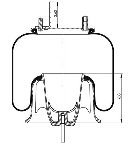 Körük Komple Aliminum Piston W013589781 Braketli - 42.88.777.90542