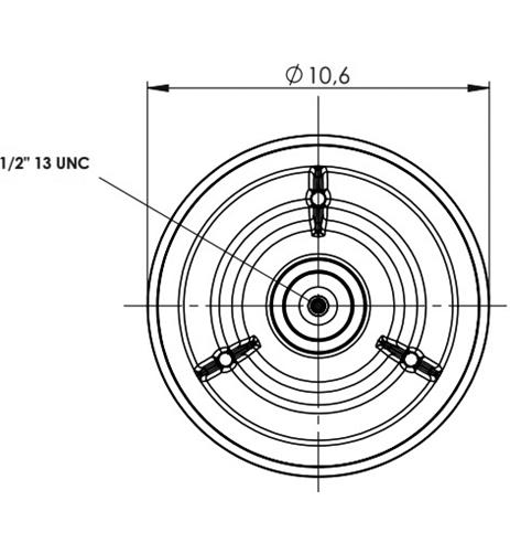 Körük Komple Aliminum Piston W013589781 Braketli - 42.88.777.90542