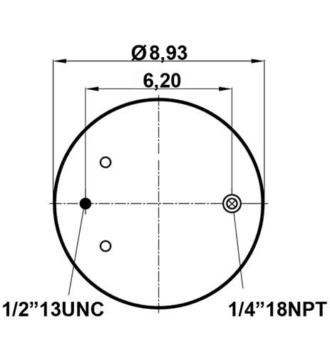 Körük Komple Metal Piston W013589782 - 42.88.777.90679