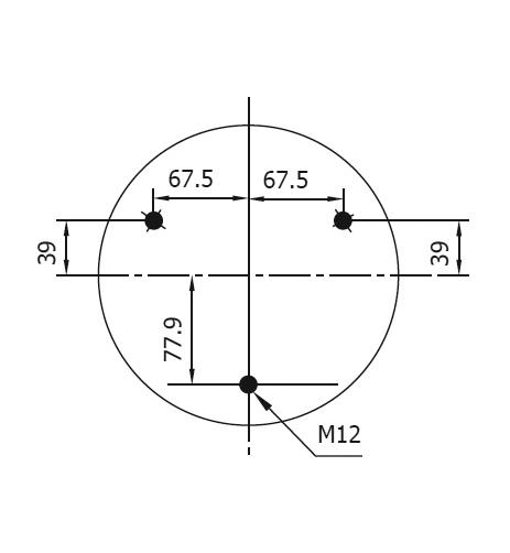 3 Katlı Körük Komple D300mm M12x1,5-M12x5 - 41.88.777.90043