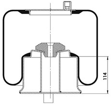 17.88.777.90181 - Körük Komple Metal Piston 4786Np21 Voss 232