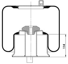 17.88.777.90157 - Körük Komple Metal Piston 4786Np01 Voss 230