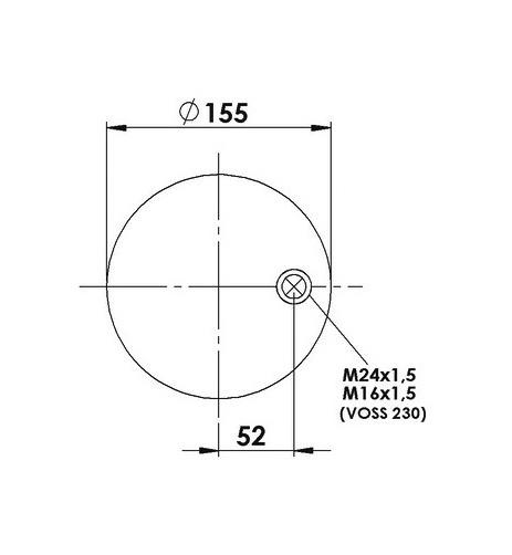 Körük Pistonsuz 4786Np01 Voss 230 - 17.88.777.90680