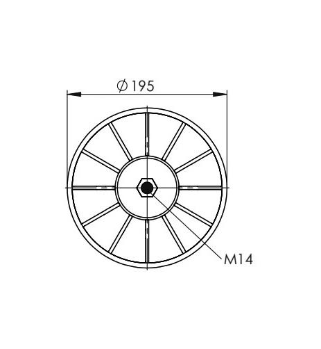 Körük Komple Plastik Piston W01m588663 - 15.88.777.91042