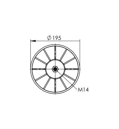 Körük Komple Plastik Piston W01m588661 - 15.88.777.91044