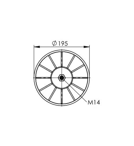 Körük Komple Plastik Piston W01m588660 - 15.88.777.91215