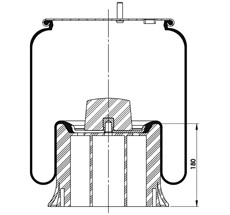 45.88.777.91026 - Körük Komple Plastik Piston 2923Vk