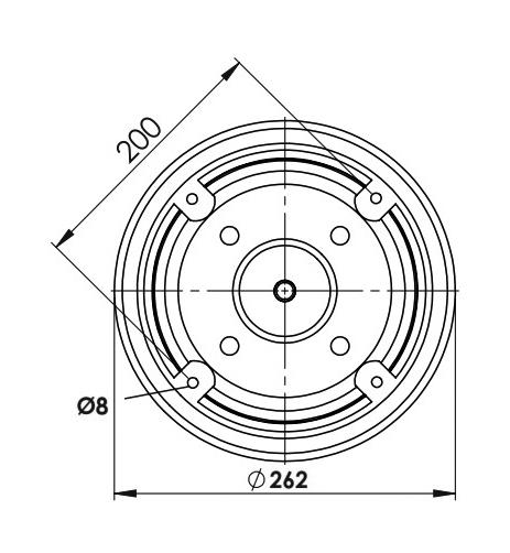 Körük Komple Plastik Piston 2923Vk - 45.88.777.91026