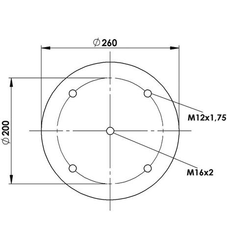 Körük Komple Metal Piston 2924V - 39.88.777.91020