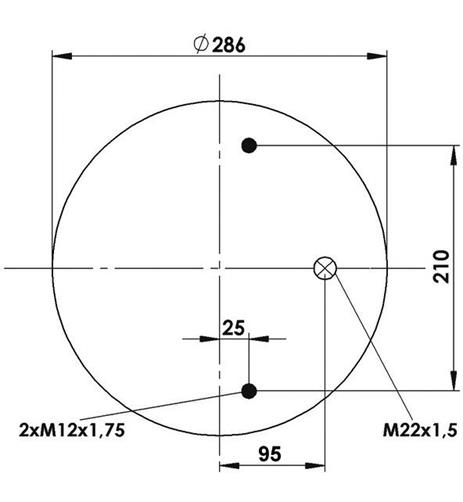 Körük Pistonsuz 2923V Altı Kapalı - 39.88.777.90925