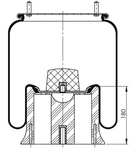 Körük Komple Plastik Piston 2924V - 39.88.777.91400