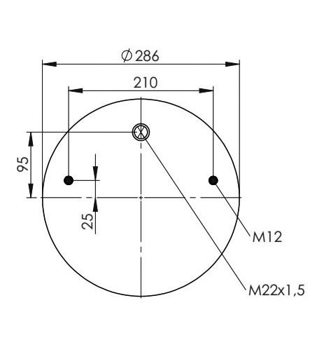 Körük Komple Plastik Piston 2924V - 39.88.777.91400