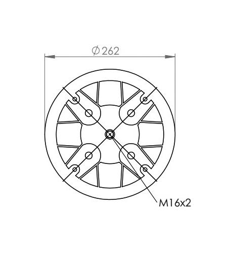 Körük Komple Plastik Piston 2924V - 39.88.777.91400