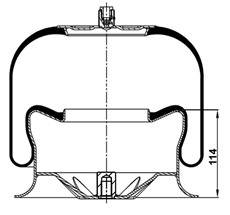 17.88.777.90969 - Körük Komple Metal Piston 4759Np21 Voss232