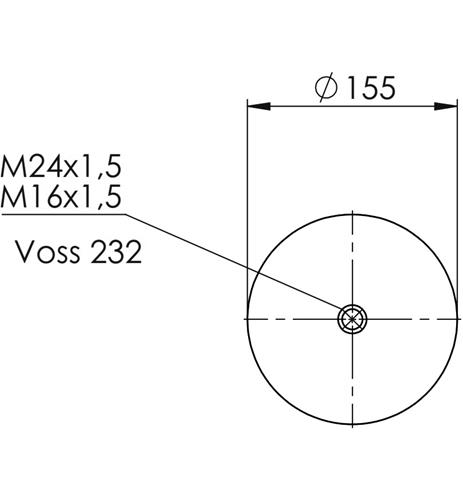 Körük Pistonsuz 4759Np21 Voss 232 - 17.88.777.90873