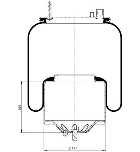 Körük Komple Metal Piston 4560Np02 - 12.88.777.91218