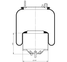 12.88.777.91218 - Körük Komple Metal Piston 4560Np02