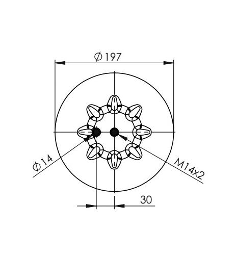 Körük Komple Metal Piston 4560Np02 - 12.88.777.91218