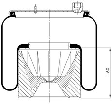 39.88.777.91220 - Körük Komple Plastik Piston 6122Np46