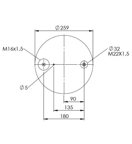 Körük Komple Plastik Piston 6122Np47 - 39.88.777.91221