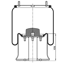 45.88.777.90946 - Körük Komple Metal Piston 813C06