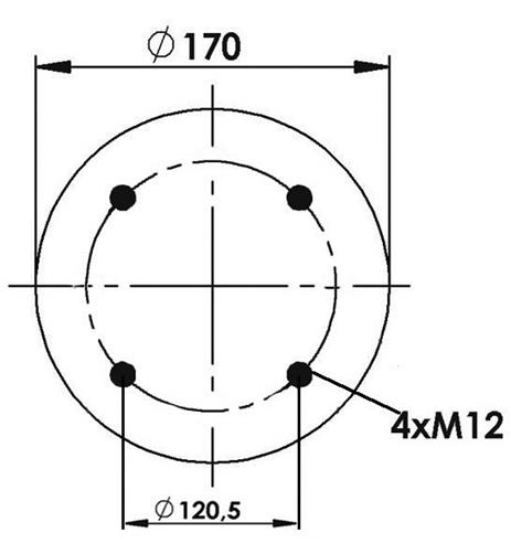 Körük Komple Metal Pıston 836Np12 - 45.88.777.90924