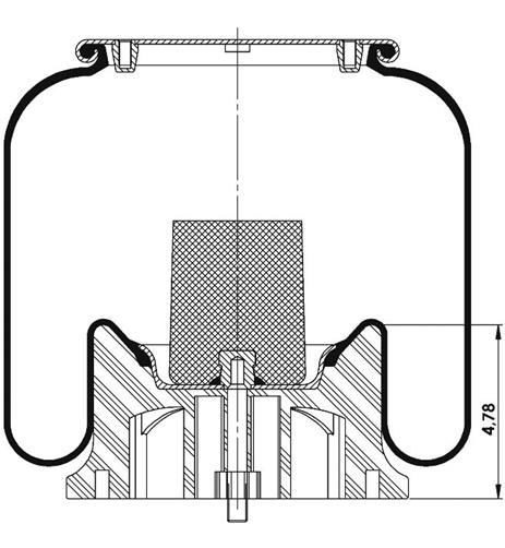 Körük Komple Plastik Piston W013589069 - 42.88.777.90729