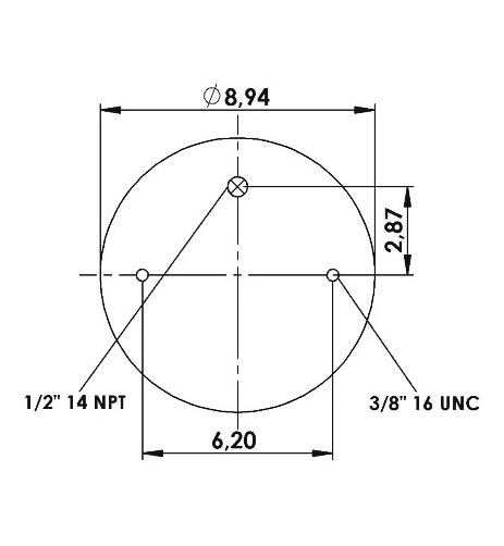 Körük Komple Plastik Piston W013589069 - 42.88.777.90729