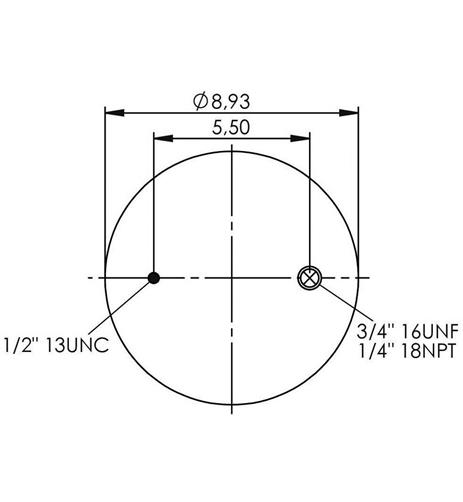 Körük Komple Metal Piston 4159Np13 - 42.88.777.90755