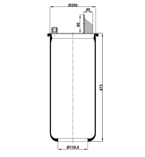 Körük Pistonsuz 6608Np01 - 12.88.164.90061