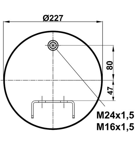 Körük Pistonsuz 6608Np01 - 12.88.164.90061