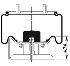 42.88.777.90685 - Körük Komple Plastik Piston W013588091