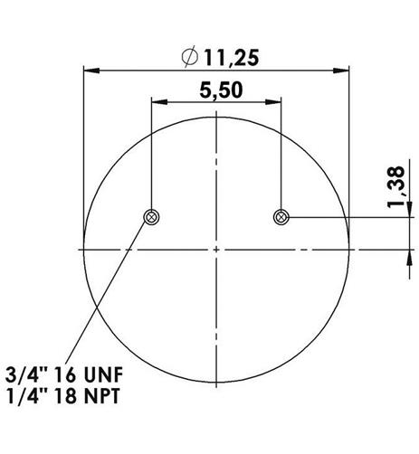 Körük Komple Plastik Piston W013588091 - 42.88.777.90685