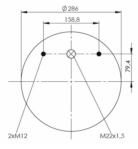 Körük Pistonsuz 3810-14P - 45.88.777.90919