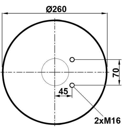 Körük Komple Metal Piston 20810k01 - 45.88.777.91407