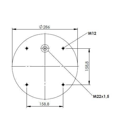 Körük Pistonsuz 810s05 - 45.88.777.91408