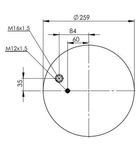 Körük Pistonsuz 4884N1P03 - 11.88.164.90459