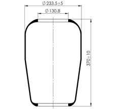 12.88.164.90031 - Air Spring Roll 673