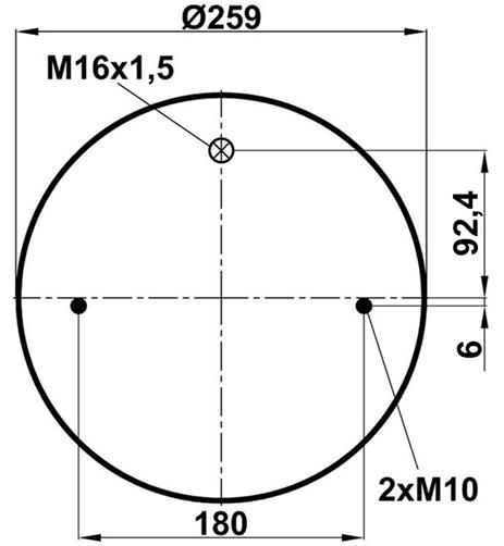 Körük Pistonsuz 4718NP02 - 12.88.164.90192