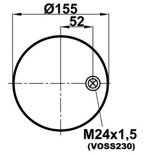 Air Spring With Metal Piston 4391Np01 (Voss230) - 17.88.164.90411