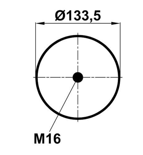 Air Spring W/o Piston 4940np02 - 39.88.164.90215