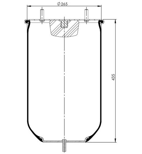 Körük Pistonsuz 810s05 - 45.88.164.91408