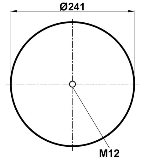 Körük Komple Plastik Piston 4157Np08 - 85.88.164.90359