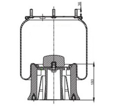 92.88.164.90265 - Körük Komple Plastik Piston 3811-02KPP