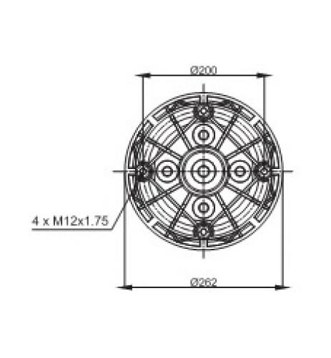 Körük Komple Plastik Piston 3811-02KPP - 92.88.164.90265