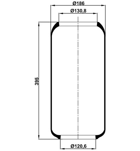 Air Spring Roll W010950453 - 12.88.777.90837