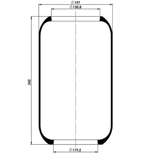 Air Spring Roll 9082 - 12.88.777.90841