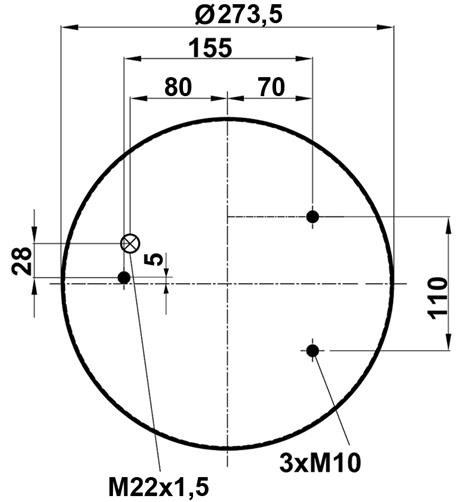 Körük Pistonsuz 836Np05 - 14.88.777.90881