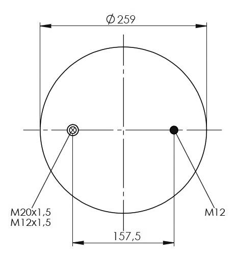 Körük Pistonsuz 4963Np01 - 39.88.777.90918