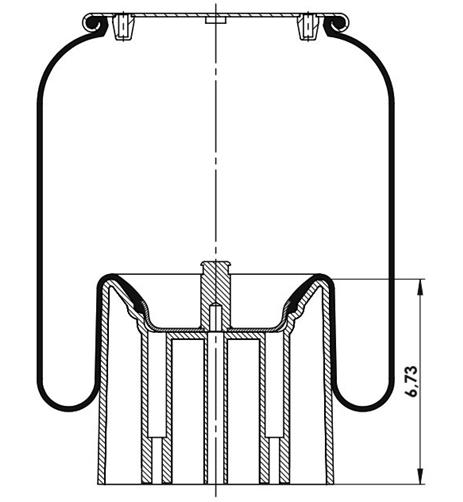 Körük Komple Plastik Piston W013588864 - 42.88.777.90779